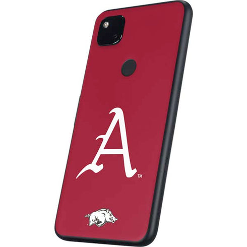University of Arkansas-Fayetteville A Red Google Pixel 4a Skin